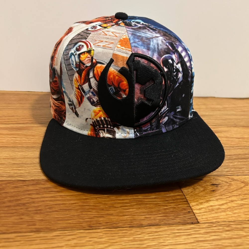 Star Wars Split Logo - Imperial Rebel Original Snapback Hat